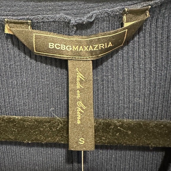 BCBGMaxazria - Ruffle Trimmed Knit Dress - Picture 3 of 5